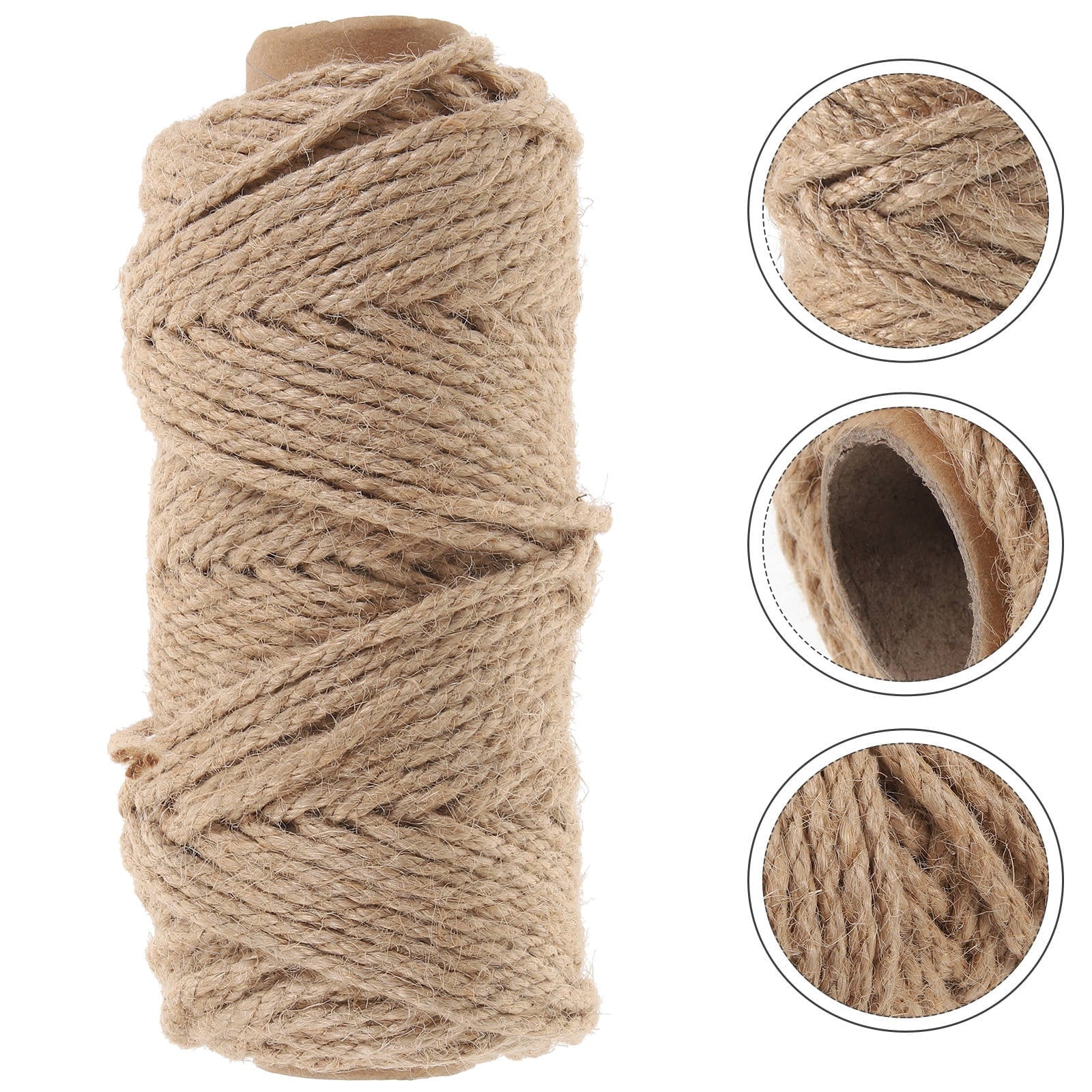 SKISUNO Sisal Rope Cat Scratch Post for Diy Projects 1Pack Natural
