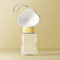 350ML Portable Outdoor Pet Water Cup, Leak-Proof Travel Water Dispenser - White