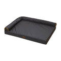 Rooster Farms Supportive Dog Bed XL Grey - Egg Crate Foam Waterproof Mattress