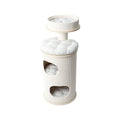 HONEYPOTCAT PURRING Multi-Level Sisal Barrel Cat Tower  - 95cm