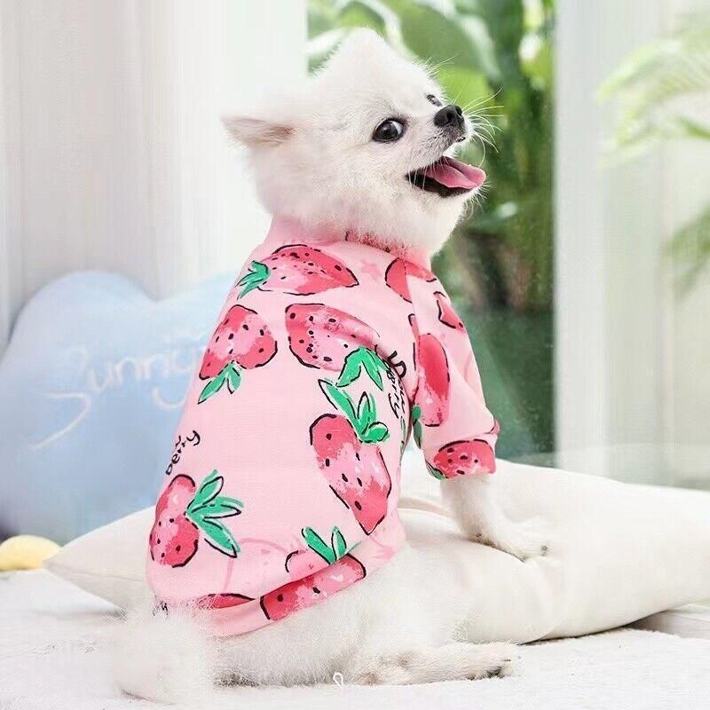 L Size Cute Pet Dog Warm Jumper Sweater Clothes Puppy Cat Knitwear Knitted Coats Winter - Yellow Duck