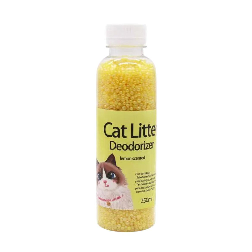 High Adsorption Cat Litter Deodorant Beads 250ml Long Lasting Odor Eliminator - Green