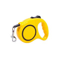 5M Dog Lead Leash Strong Retractable Extendable 5M Lockable Heavy Duty 15Kg - Yellow