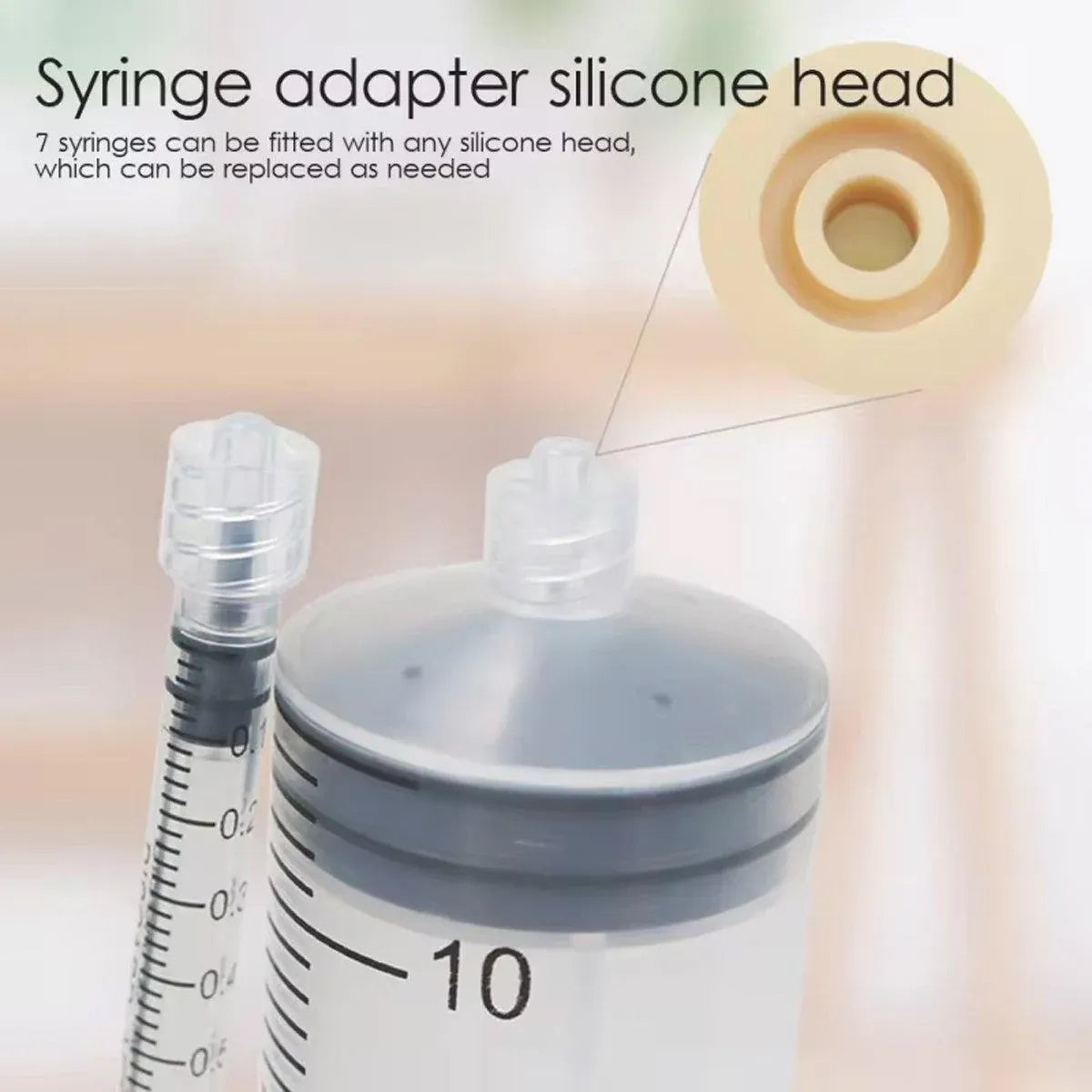 Kitten Puppy Pet Feeding Syringe Feeder Cat Dog Nursing Bottle with Pacifier - M-4PCS