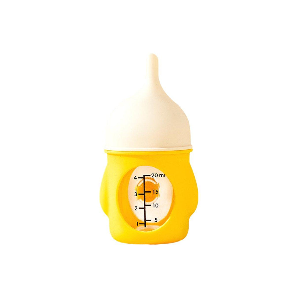Silicone Pet Milk Feeding Bottle with Scale for Small Puppies and Kittens 20ml 80ml - 20ml-Blue