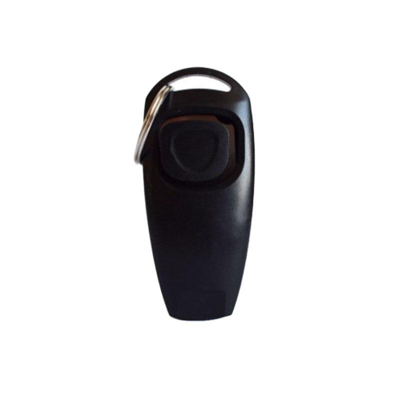 Dog Whistle and Clicker Set for Training Stop Barking Obedience Tool Combo - Red