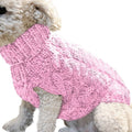 Cable Knit Dog Jumper