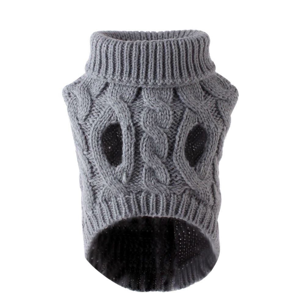 Cable Knit Dog Jumper